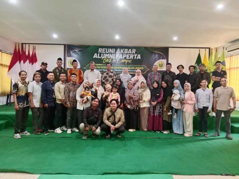 Reuni Akbar Fakultas Pertanian Universitas Islam Jember: Menjalin Silaturahmi Lintas Generasi